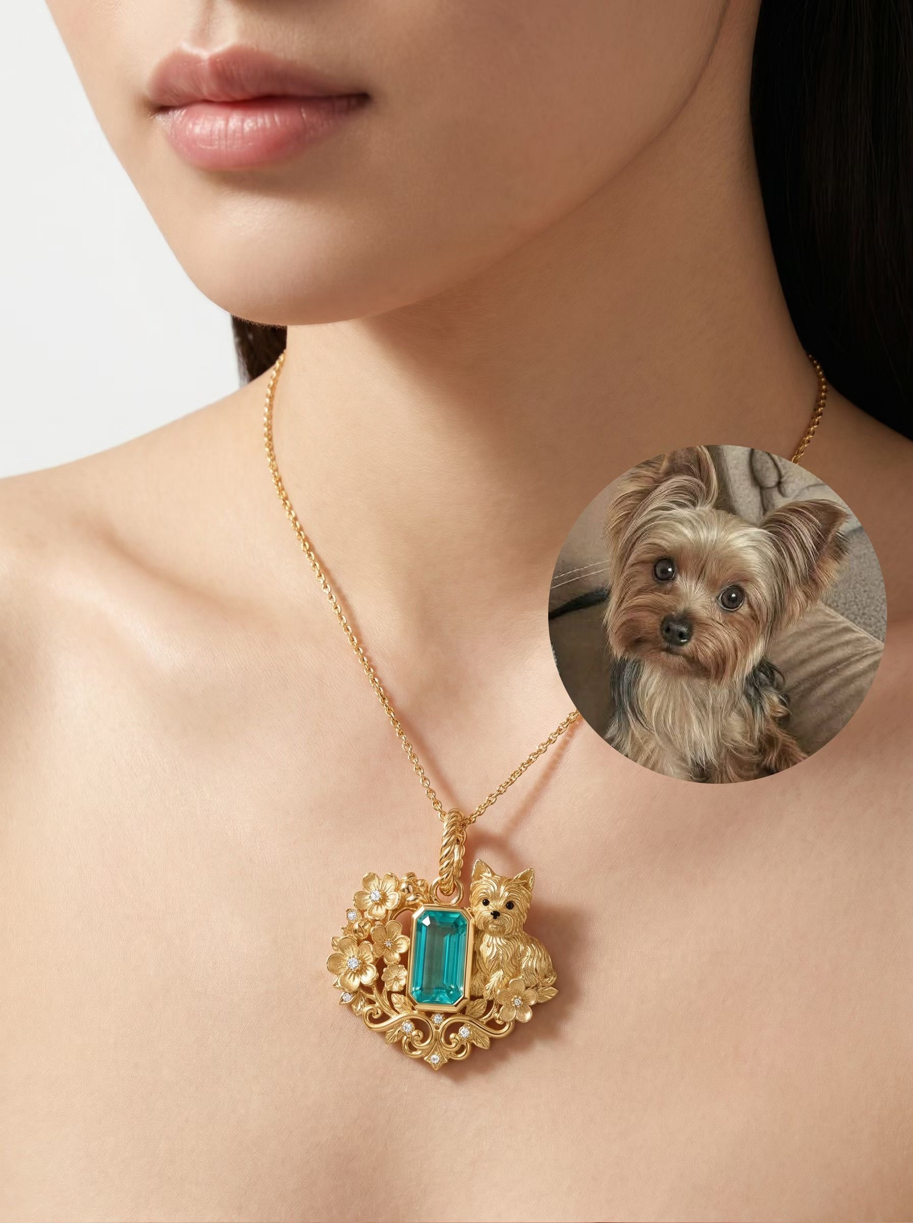 Custom pet jewelry product photo 13.