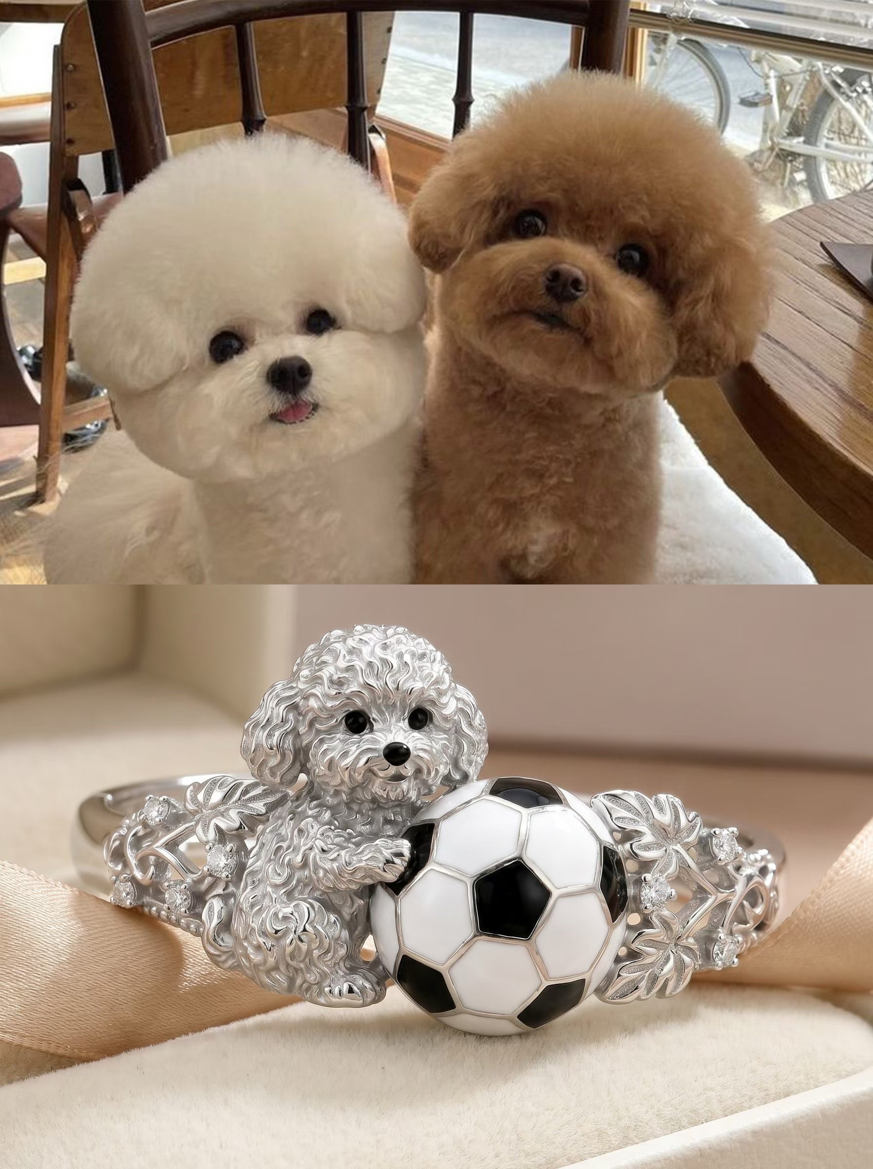 Custom pet jewelry product photo 4.