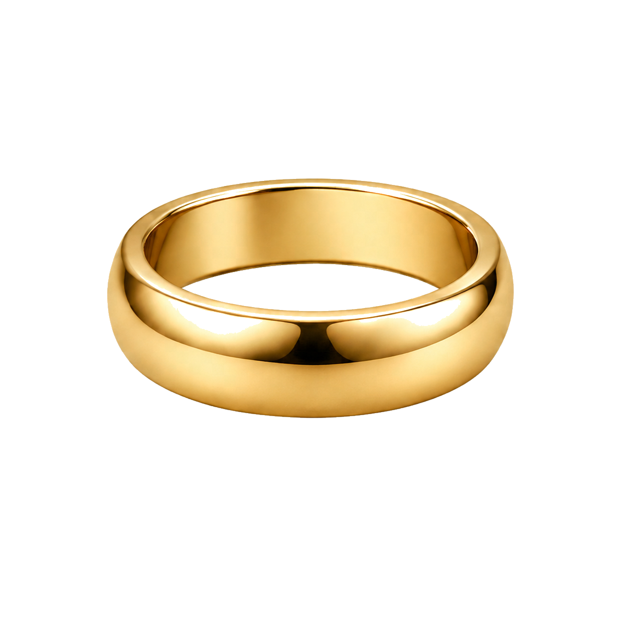 18K gold metal sample.