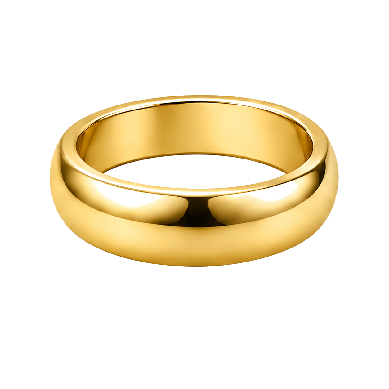 Gold metal sample.