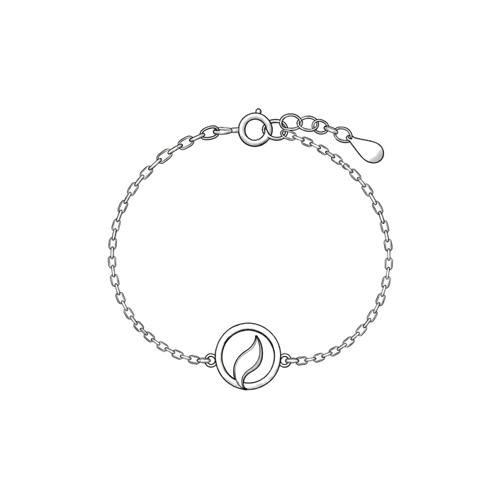 Custom pet jewelry bracelet style.