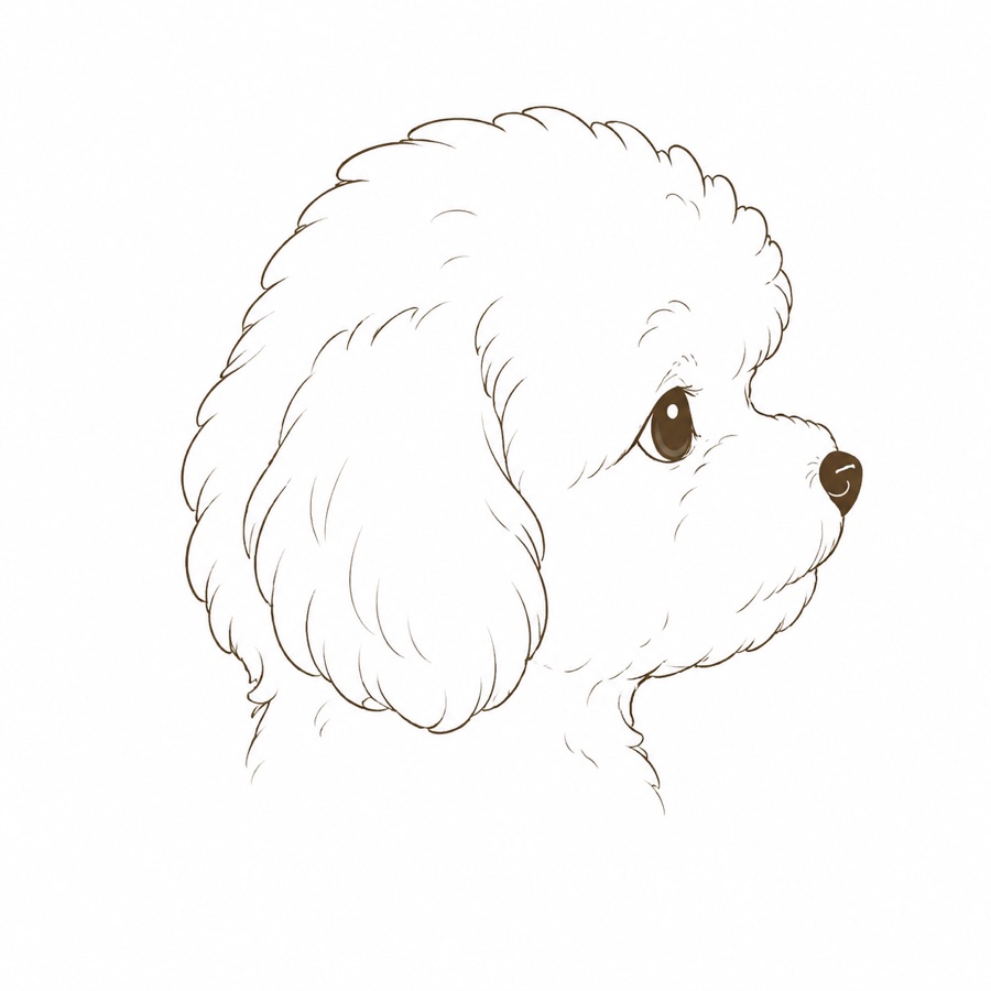 Right side pet photo example.