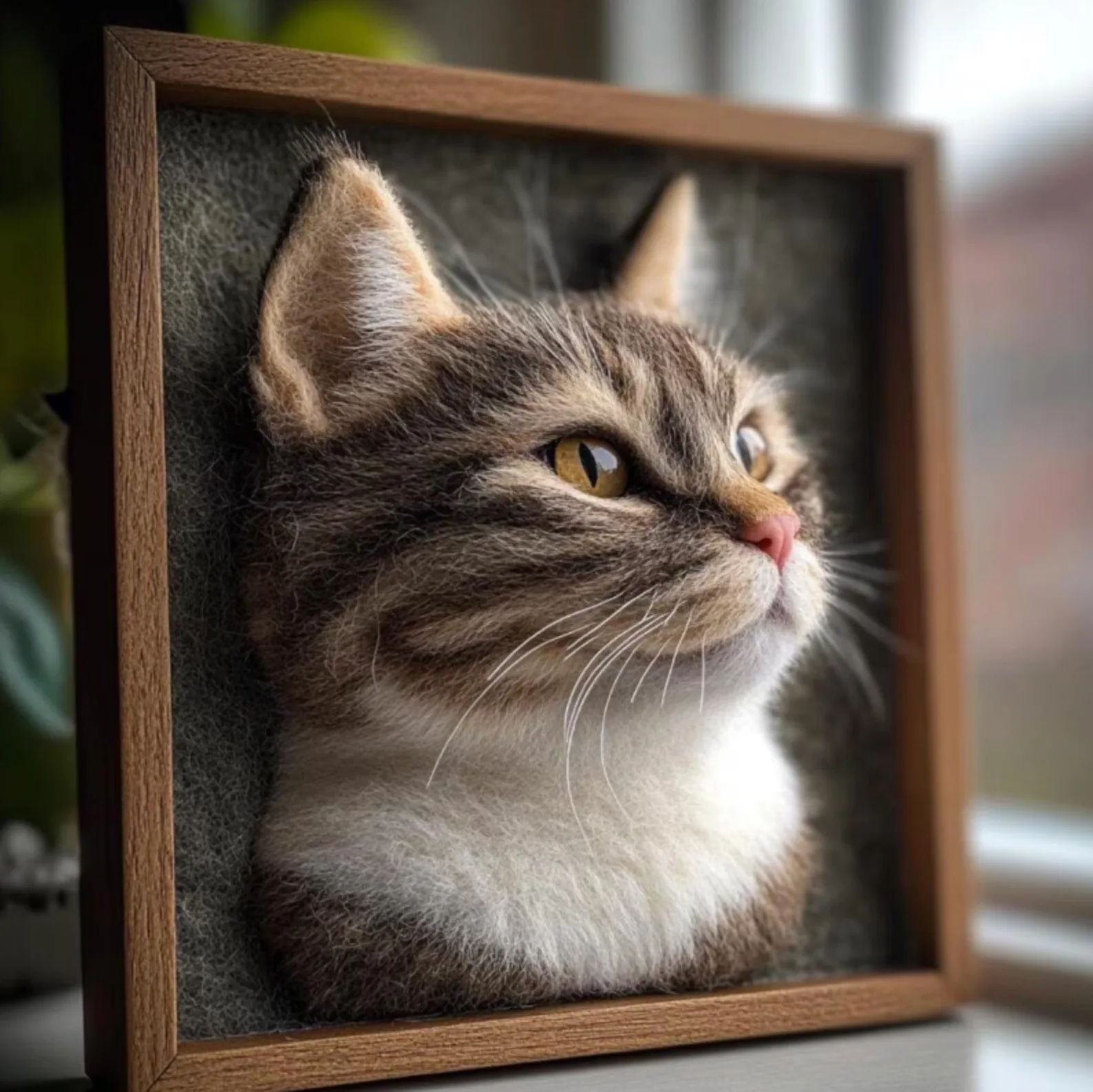 Custom Wool Felt Pet Sculpture From Photos thumbnail 2