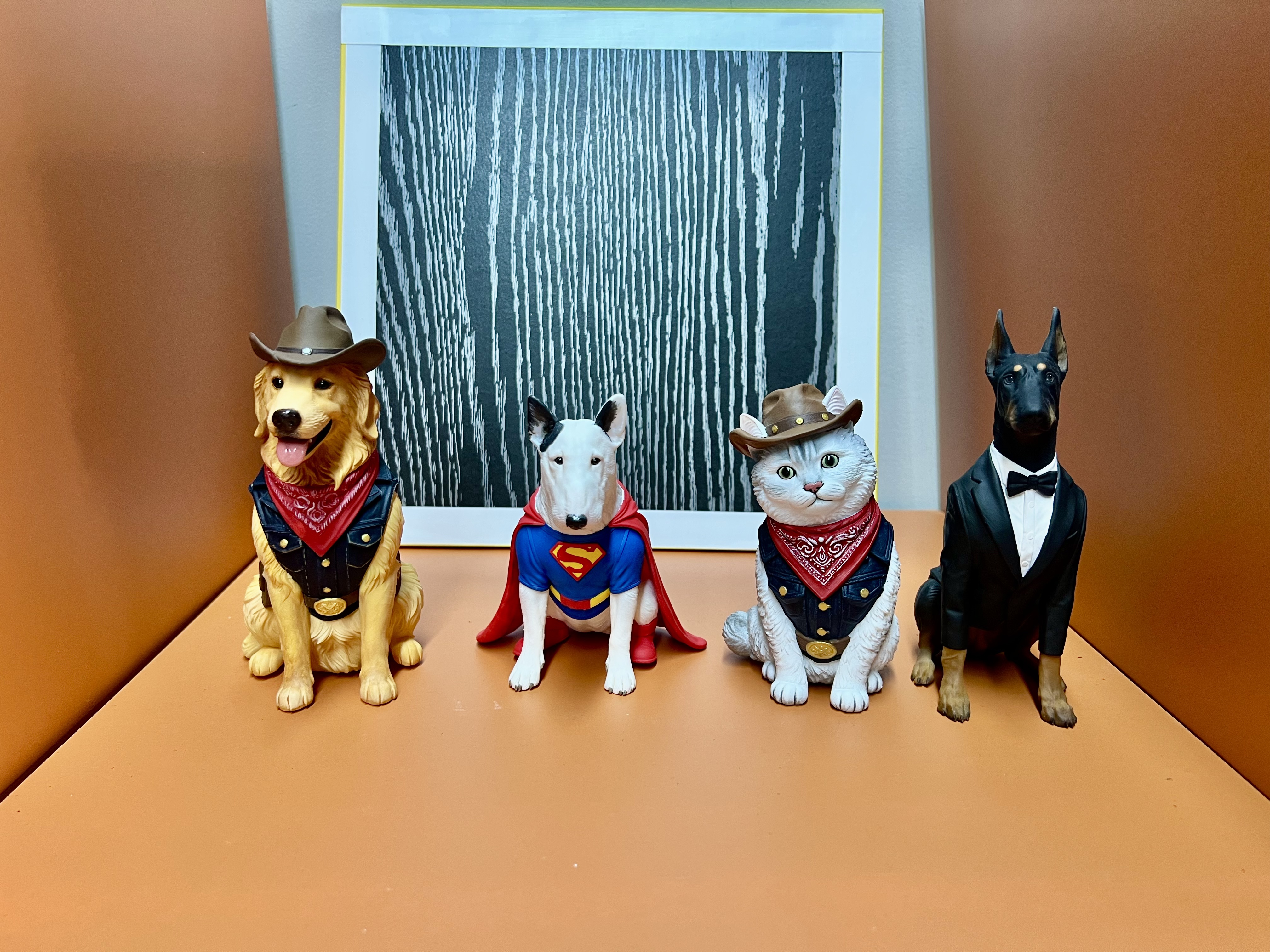 Custom Pet Memorial Figurine Made from Photos thumbnail 4