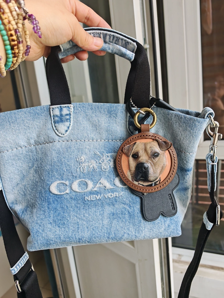 Custom Leather Pet Charm